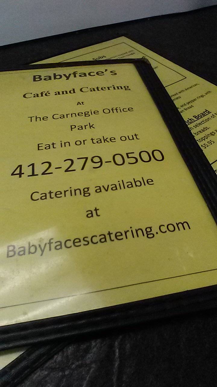 Babyfaces Cafe and Catering | 600 N Bell Ave, Carnegie, PA 15106, USA | Phone: (412) 279-0500