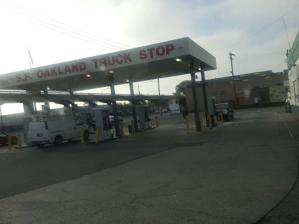 SF Oakland Truck Stop | 8255 San Leandro St, Oakland, CA 94621, USA | Phone: (510) 569-1624