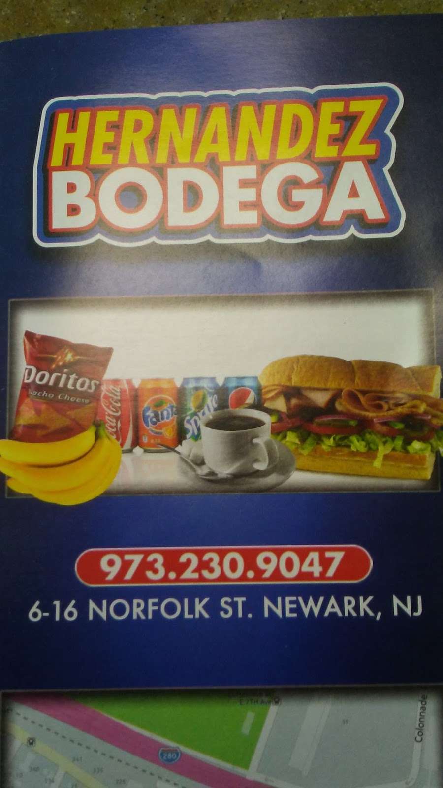 Hernandez Bodega | 6-16 Norfolk St, Newark, NJ 07104, USA | Phone: (973) 732-1123