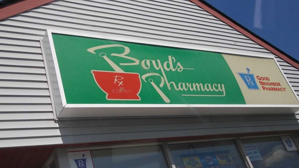 Boyds Pharmacy of Pemberton | 17 Fort Dix Rd, Pemberton, NJ 08068, USA | Phone: (609) 894-8288