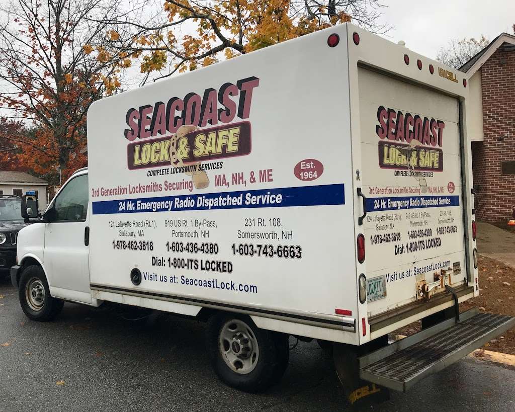 Seacoast Lock & Safe Company, Inc | 124 Lafayette Rd Route 1, Salisbury, MA 01952, USA | Phone: (800) 698-3818