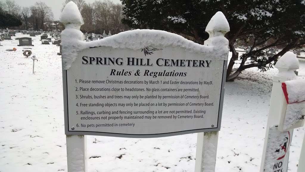 Spring Hill Cemetery Anex | N Aurora St, Easton, MD 21601 | Phone: (410) 822-2461