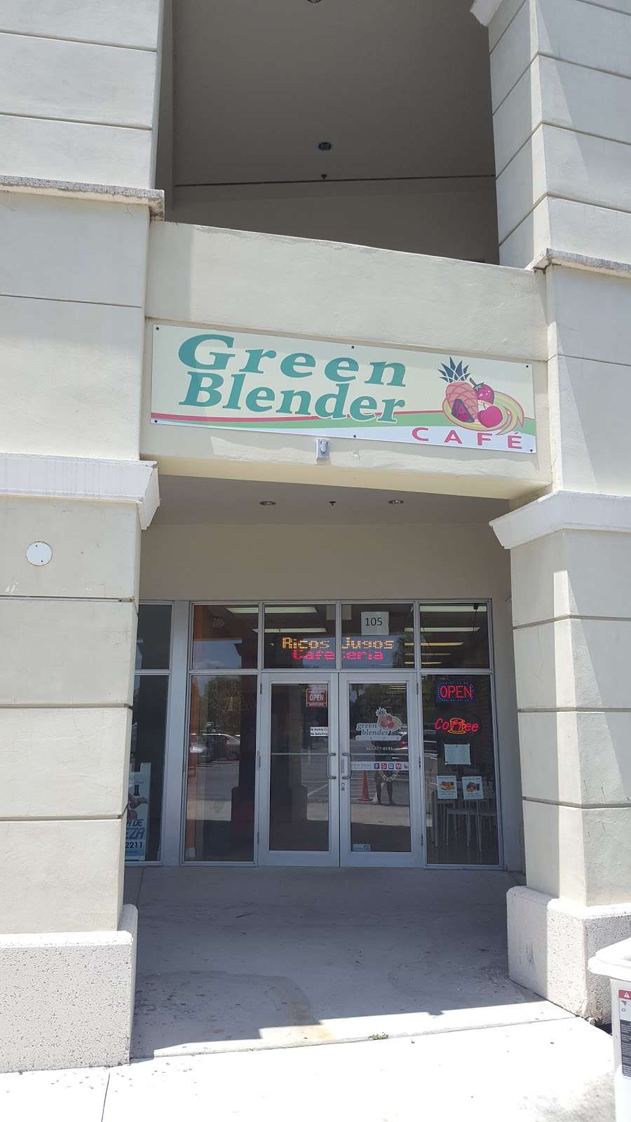 Green Blender Cafe | 3022 Jog Rd, Greenacres, FL 33467, USA | Phone: (561) 577-0195