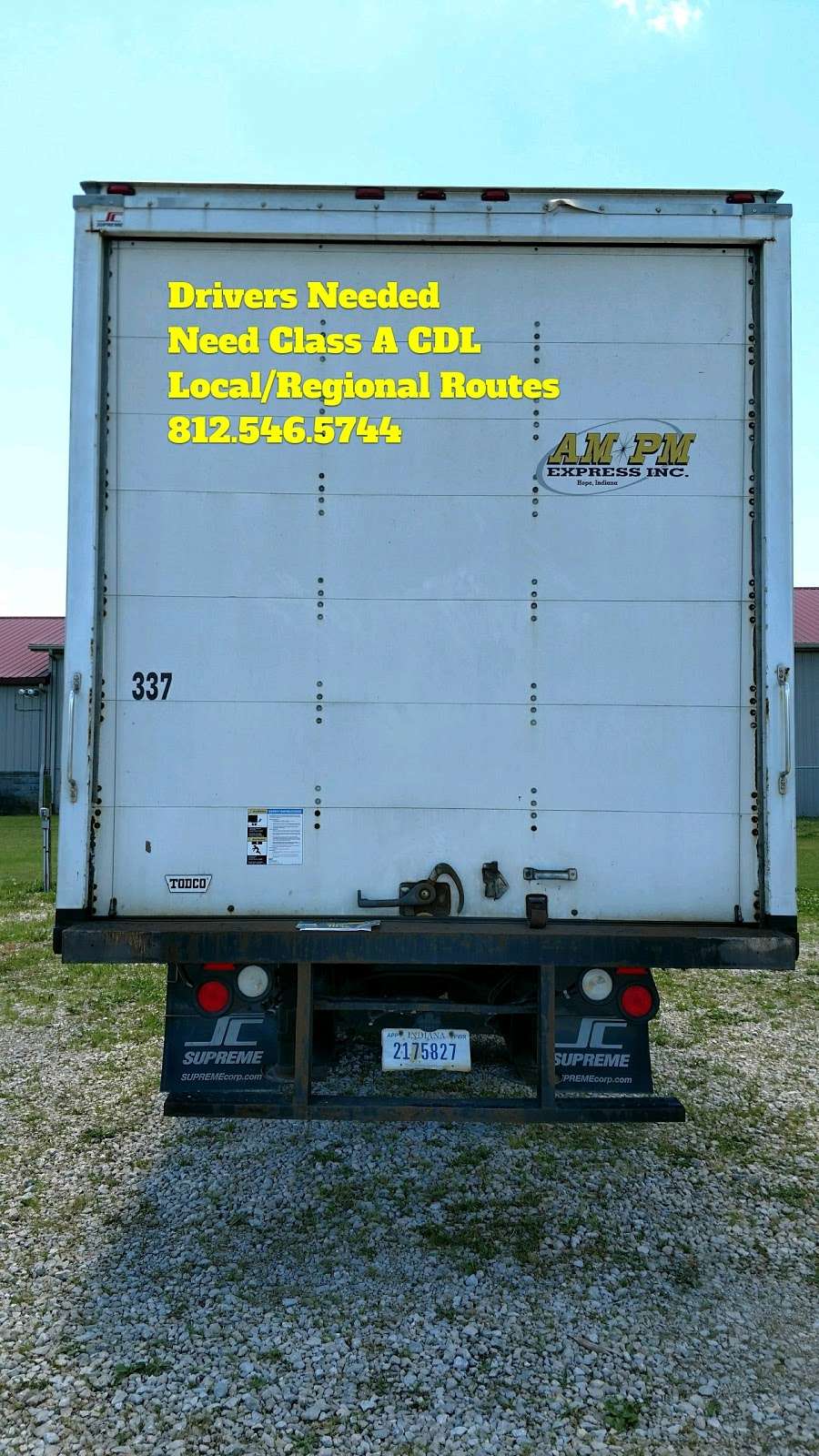 AM/PM Express Inc | 230 Raymond St, Hope, IN 47246, USA | Phone: (812) 546-5744