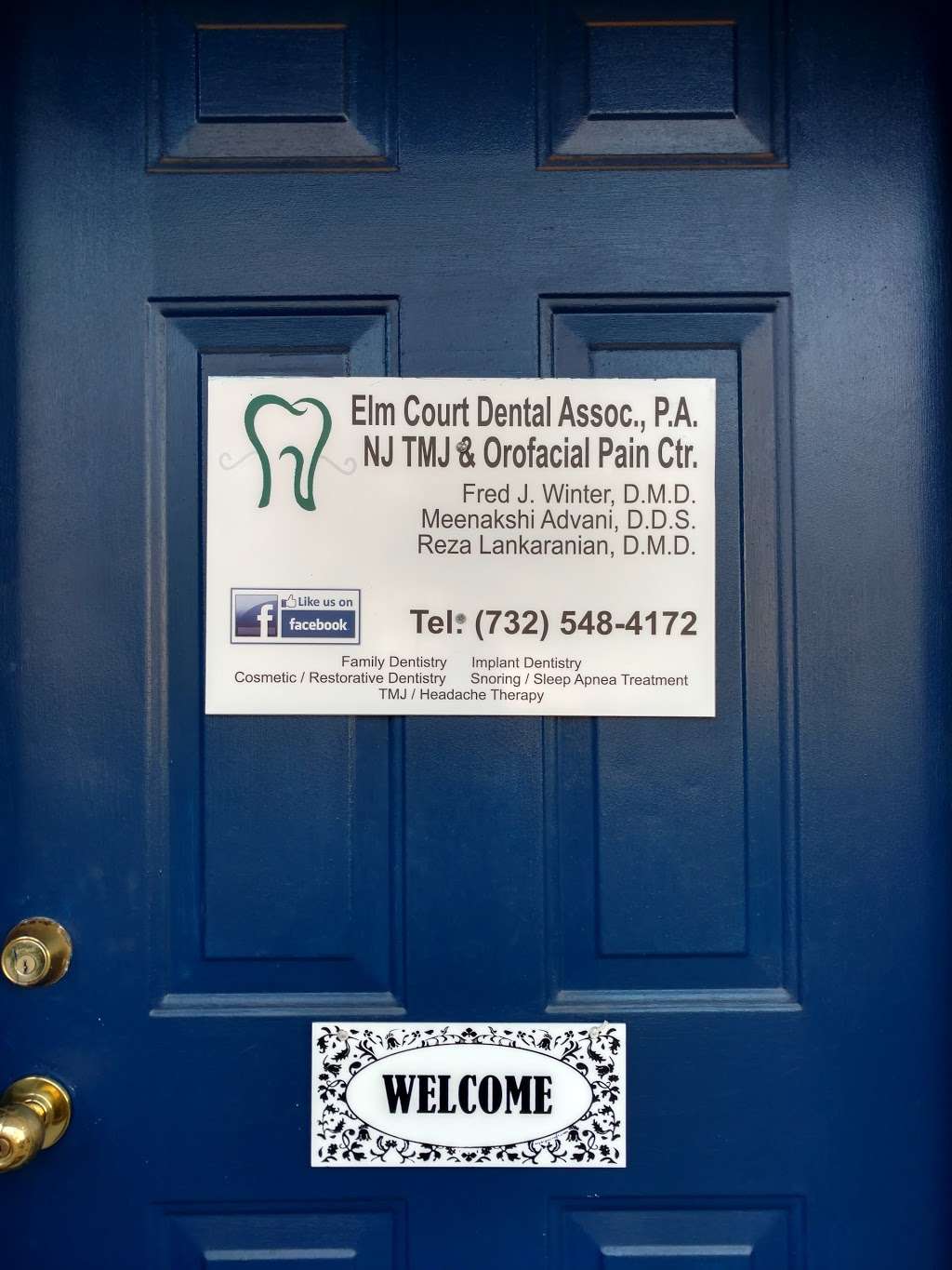 Elm Court Dental Associates: Winter Fred DDS | 1 Elm Ct, Metuchen, NJ 08840, USA | Phone: (732) 548-4172