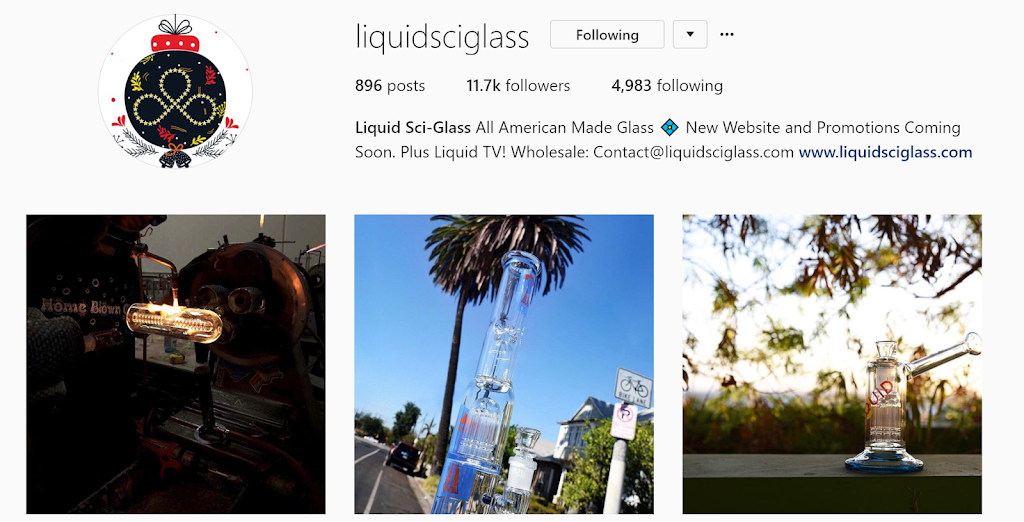 Liquid Sci Glass | 11135 Rush St Q, El Monte, CA 91733, USA | Phone: (626) 758-1372