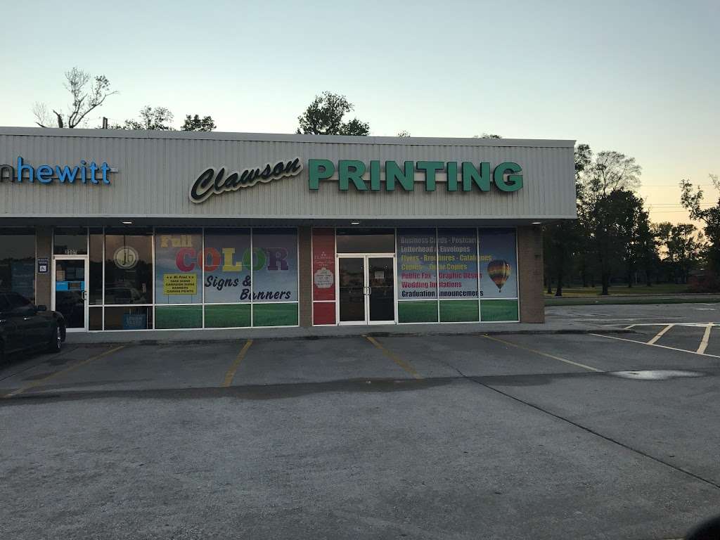 Clawson Printing | 2303 N Main St, Liberty, TX 77575, USA | Phone: (936) 336-5761