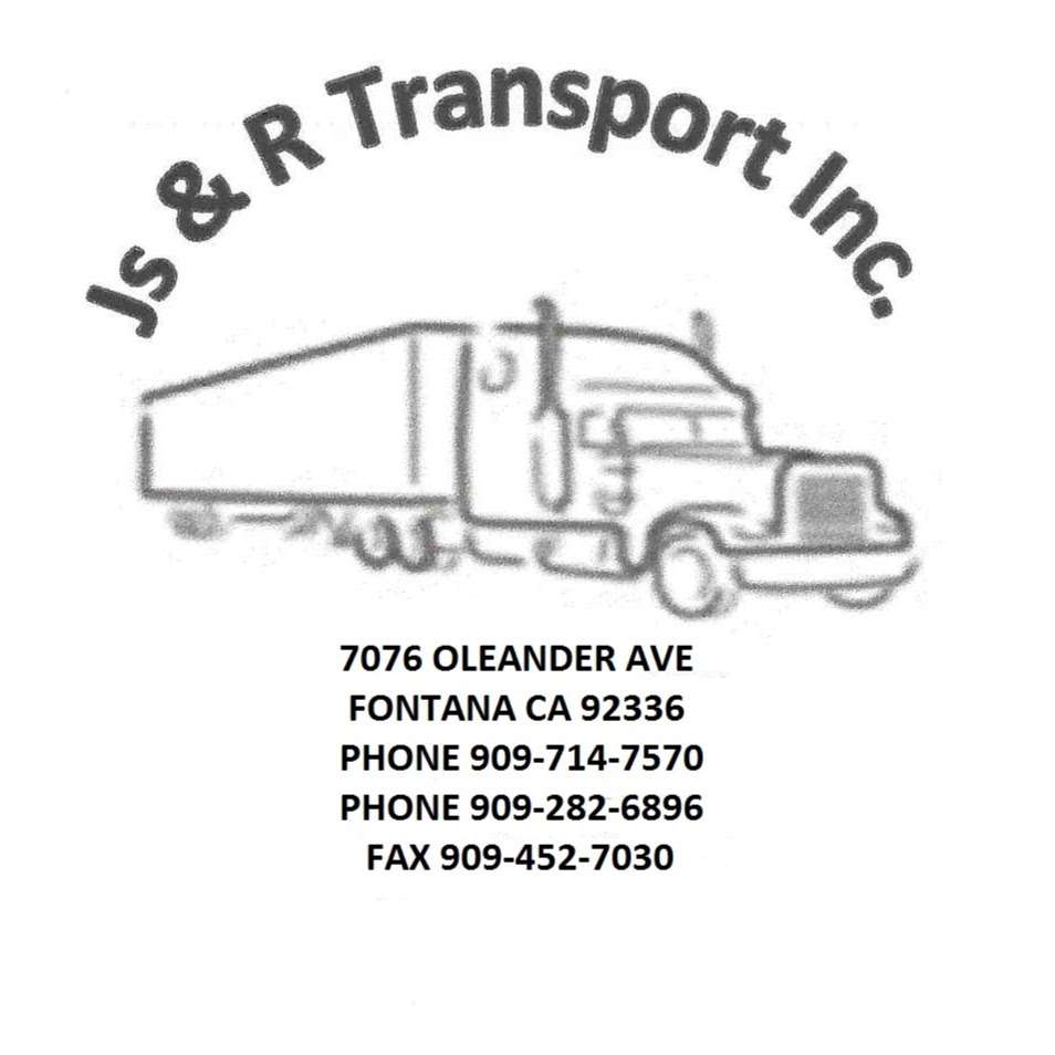 J S & R Transport Inc | 7076 Oleander Ave, Fontana, CA 92336 | Phone: (909) 282-6896