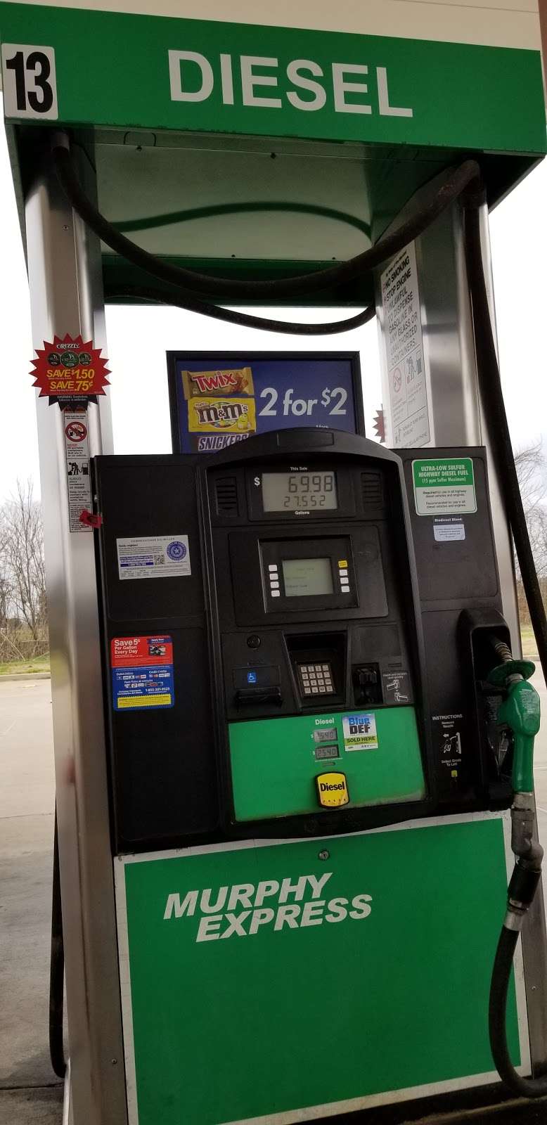 Murphy Express Gas Station | 6414 Hwy 6, Missouri City, TX 77459 | Phone: (281) 261-1035