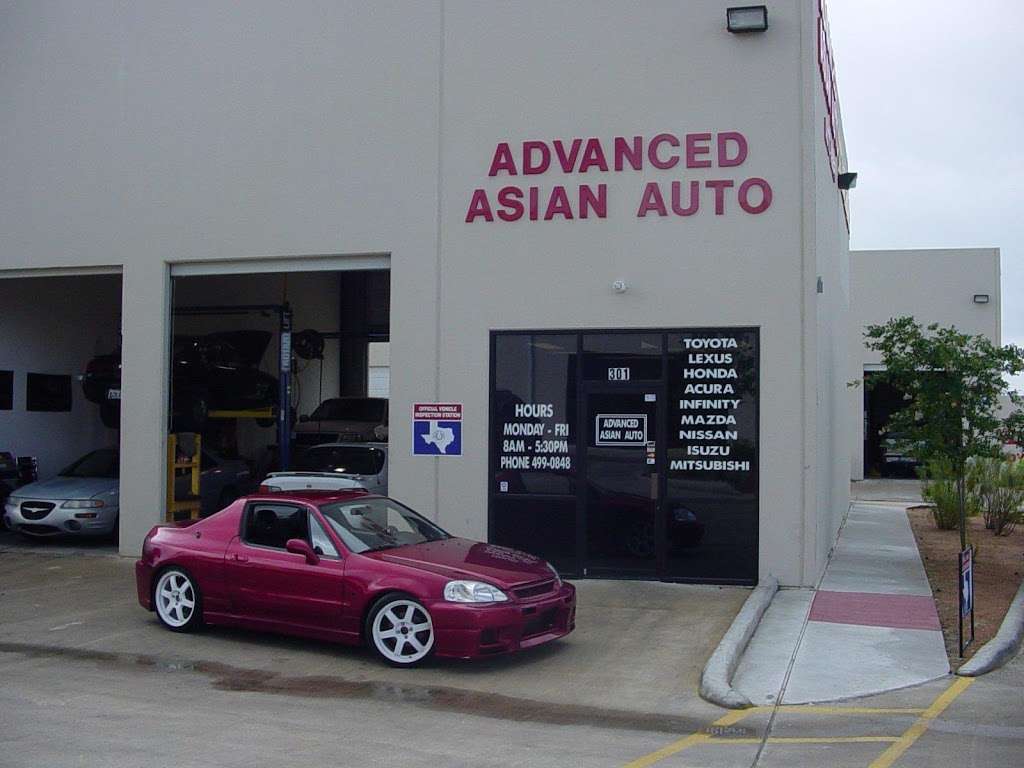 Advanced Asian & European Auto | 12066 Starcrest Dr #301, San Antonio, TX 78247, USA | Phone: (210) 499-0848