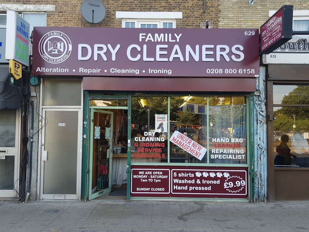 Family Dry Cleaners & Alteration | 629 Seven Sisters Rd, South Tottenham, London N15 5LE, UK | Phone: 020 8800 6158
