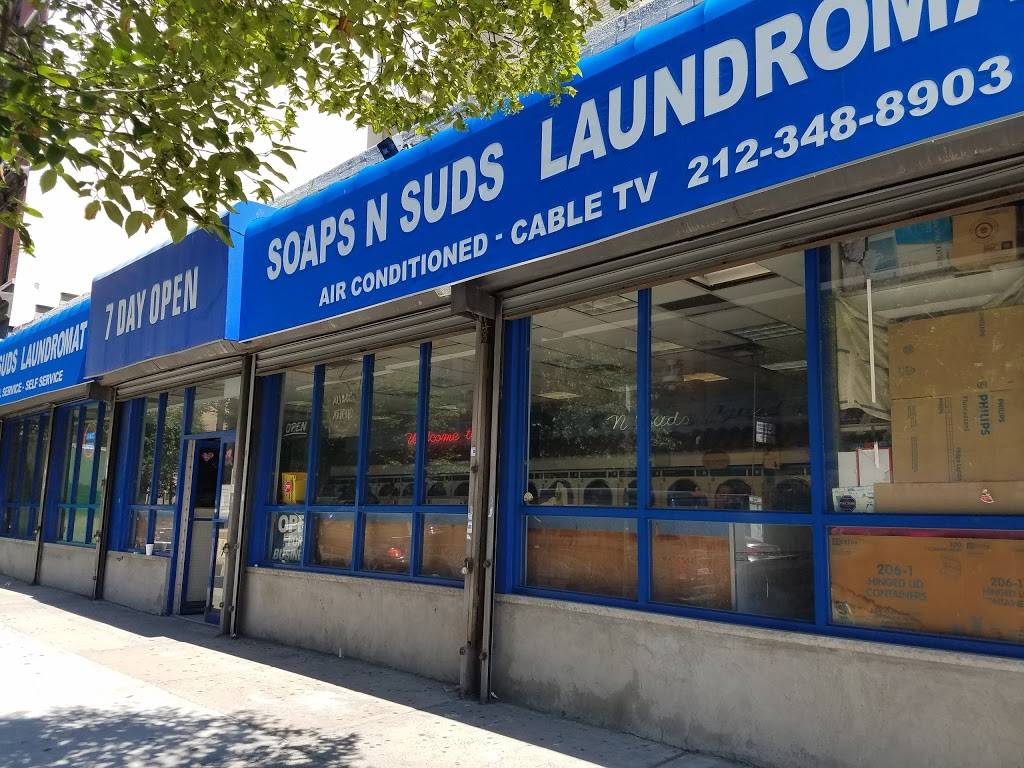 Soap N Suds Laundry Mat | 359 E 105th St, New York, NY 10029, USA | Phone: (212) 348-8903