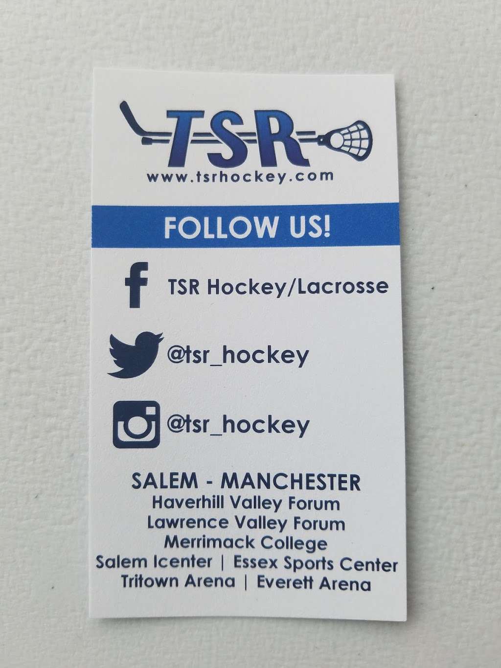 TSR HOCKEY | Middleton, MA 01949, USA | Phone: (978) 539-8920