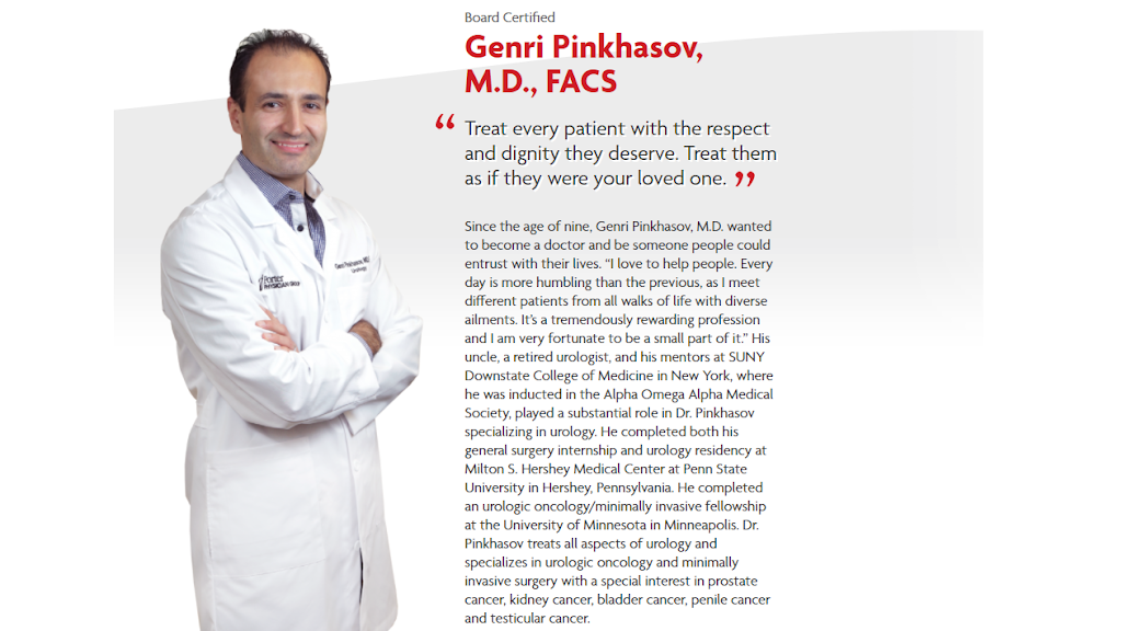 Genri Pinkhasov, MD, FACS - Portage | 3630 Willowcreek Rd Suite 4, Portage, IN 46368 | Phone: (219) 983-6230