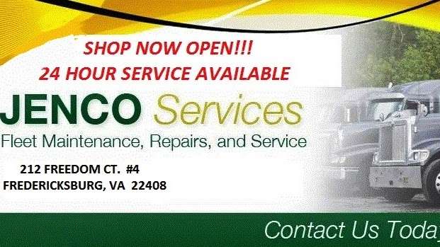 Jenco Services Center 24Hr Truck/Bus/RV Repair | Fredericksburg, VA 22405, USA | Phone: (703) 582-7016