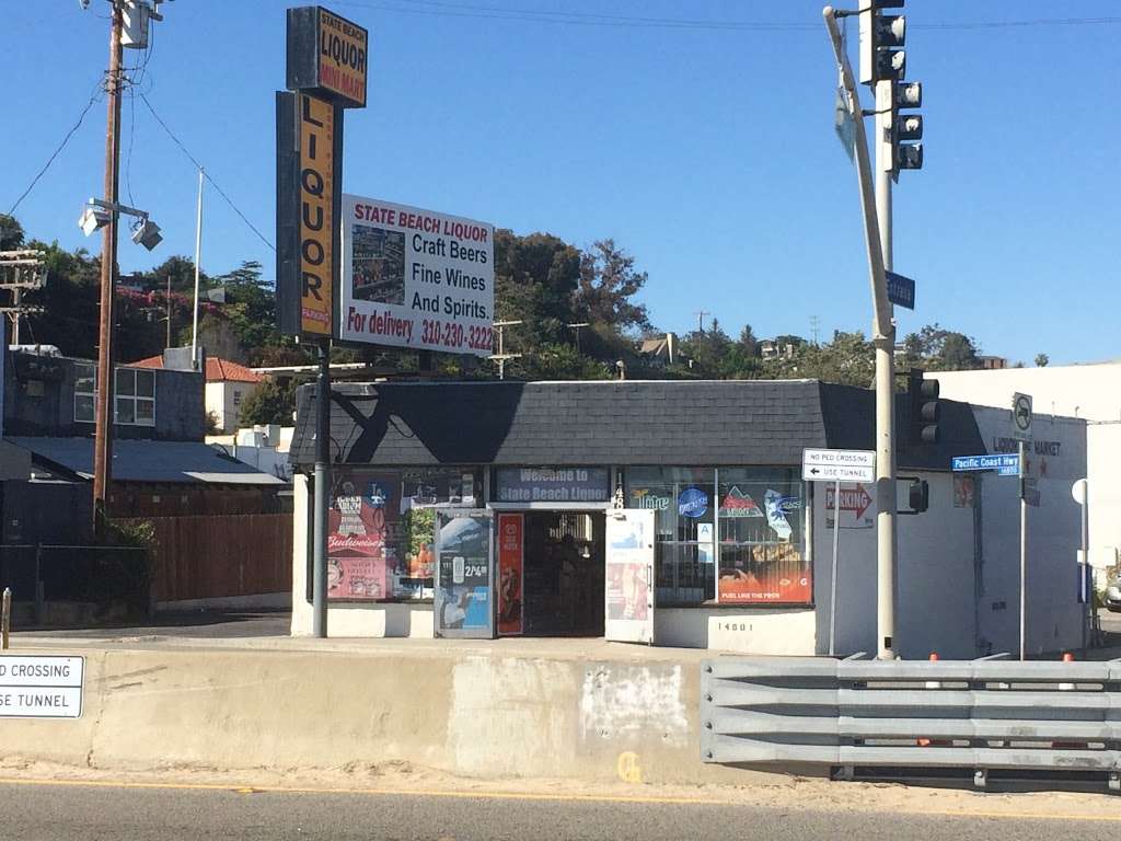 State Beach Liquor Mini Mart | 14801 Pacific Coast Hwy, Santa Monica, CA 90402 | Phone: (310) 230-3222