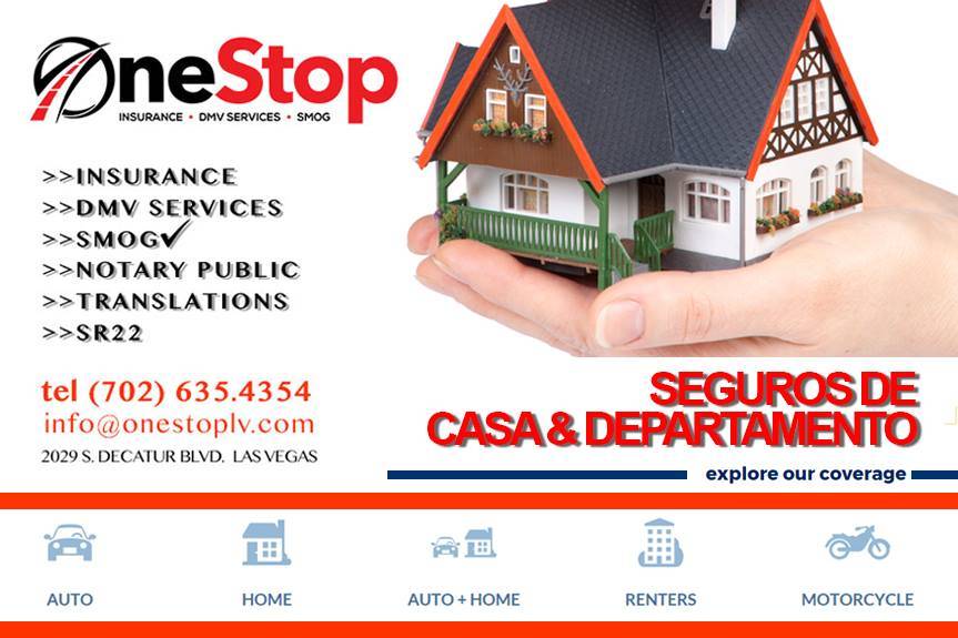 One Stop Insurance | 5510, 2029 S Decatur Blvd unit b, Las Vegas, NV 89102, USA | Phone: (702) 635-4354