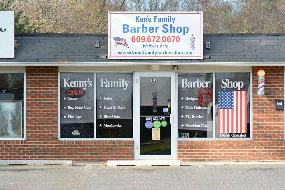 Kens Family Barber Shop | 35 Wrightstown Cookstown Rd, Cookstown, NJ 08511, USA | Phone: (609) 672-0670
