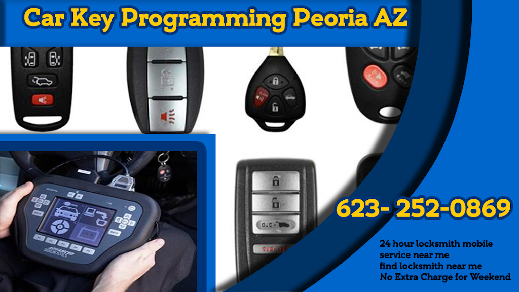 Car Key Programming Peoria AZ | 11003 N 99th Ave, Peoria, AZ 85345, USA | Phone: (623) 252-0869