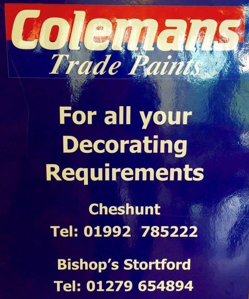 Colemans Trade Paints LTD (Cheshunt) | Station Approach, Windmill Lane, Station Approach, Cheshunt EN8 9AX, UK | Phone: 01992 785222