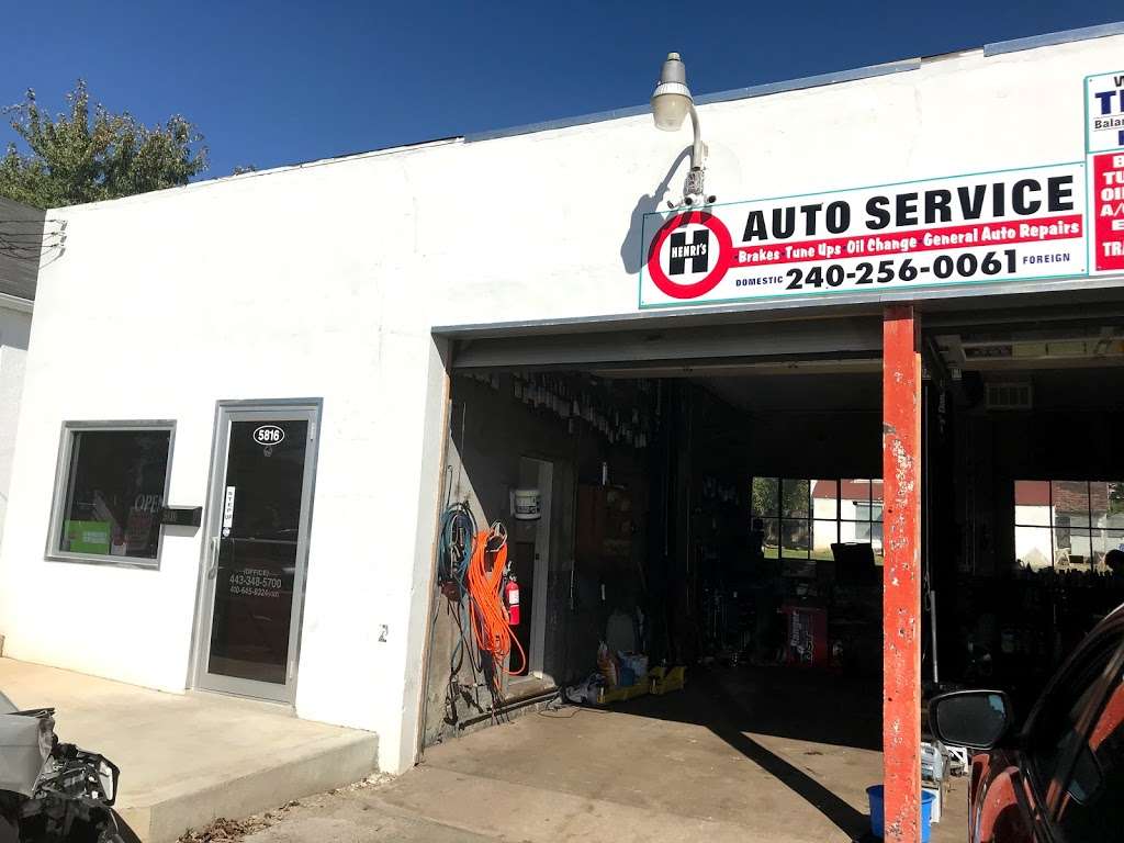Henris Auto Services | 5816 Windsor Mill Rd, Woodlawn, MD 21207, USA | Phone: (443) 348-5700