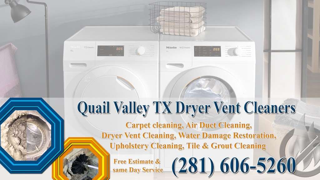 Quail Valley TX Dryer Vent Cleaners | 2531 Cartwright Rd, Missouri City, TX 77459, USA | Phone: (281) 606-5260