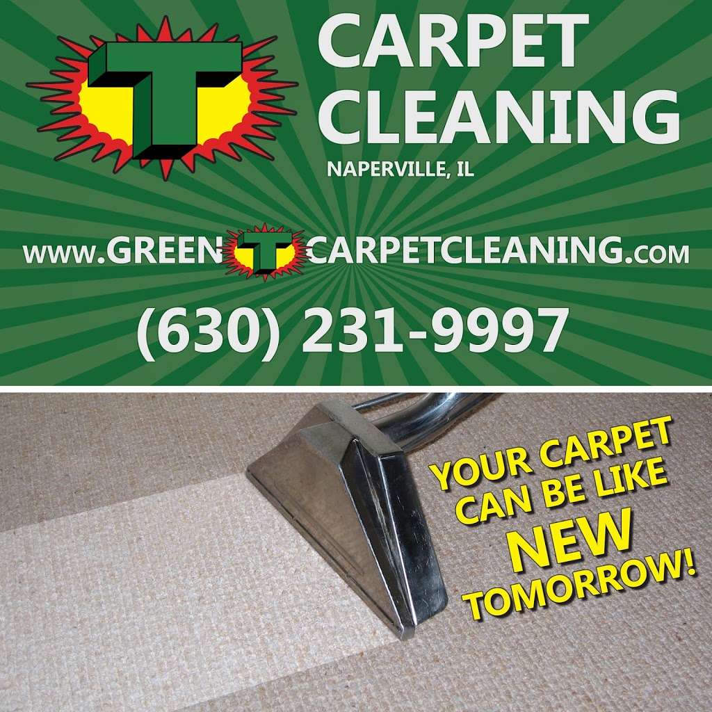 Green T Carpet Cleaning | 1600 Mountain St suite 3, Aurora, IL 60505 | Phone: (630) 231-9997