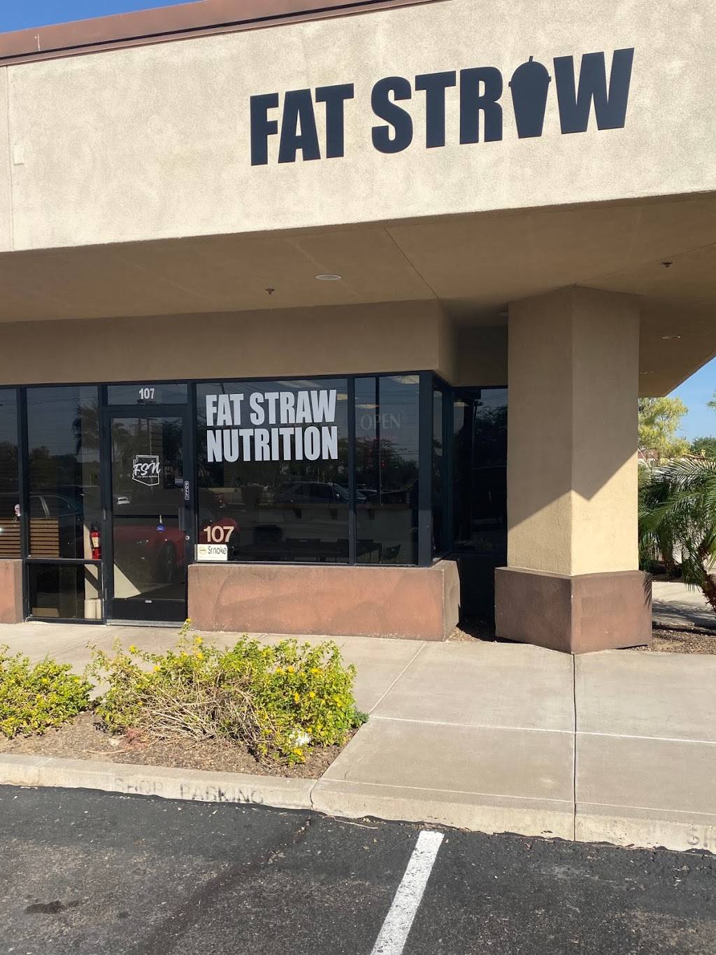 Fat Straw Nutrition | 6020 E Brown Rd #107, Mesa, AZ 85205, USA | Phone: (480) 680-7083