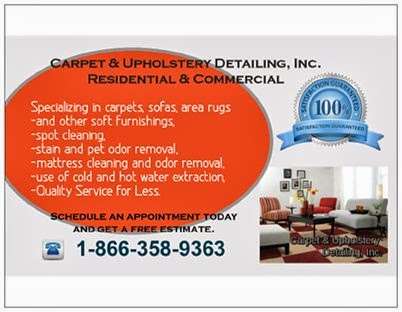 Carpet & Upholstery Detailing, Inc | 2675 W 36th St, Brooklyn, NY 11224, USA | Phone: (866) 358-9363