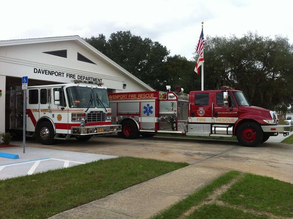 Polk County Fire Rescue Station 41 | 112 Palmetto St W, Davenport, FL 33837, USA | Phone: (863) 419-3501
