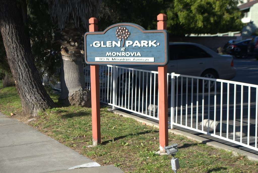 Glen Park at Monrovia | 110 N Mountain Ave, Monrovia, CA 91016, USA | Phone: (800) 845-3890