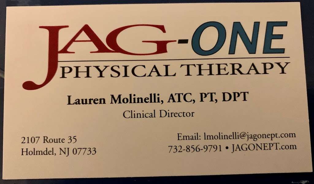 JAG-ONE Physical Therapy | 2107 NJ-35, Holmdel, NJ 07733, USA | Phone: (732) 856-9791