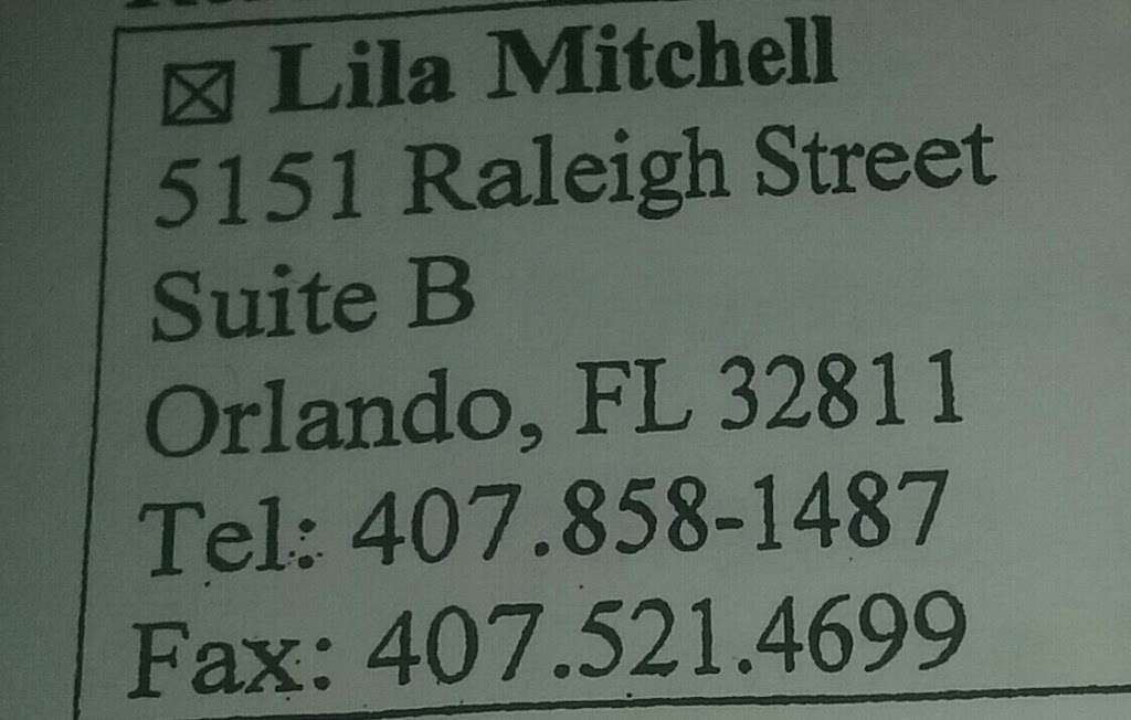Lila Mitchell Center Clinic | 5151 Raleigh St # B, Orlando, FL 32811, USA | Phone: (407) 858-1487