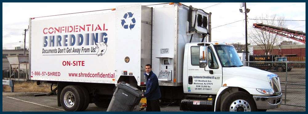 Confidential Shredding | 121 Woodland Ave, Westwood, NJ 07675, USA | Phone: (201) 358-8200