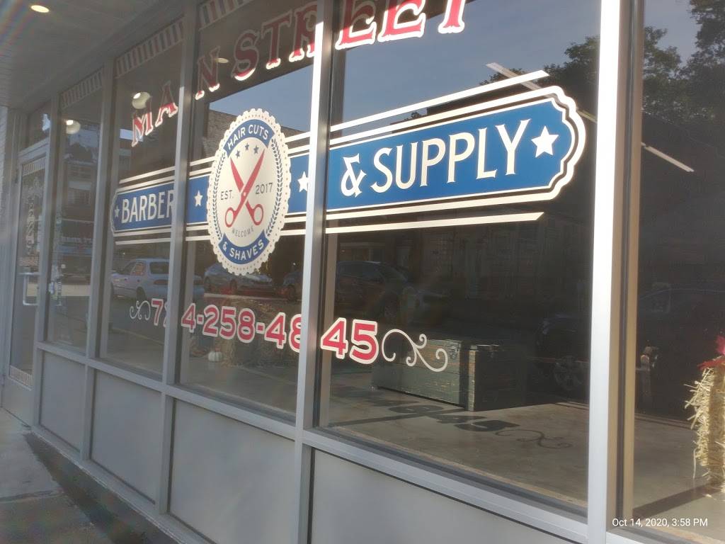 Main Street Barber & Supply | 105 W Main St #2332, Monongahela, PA 15063, USA | Phone: (724) 258-4845