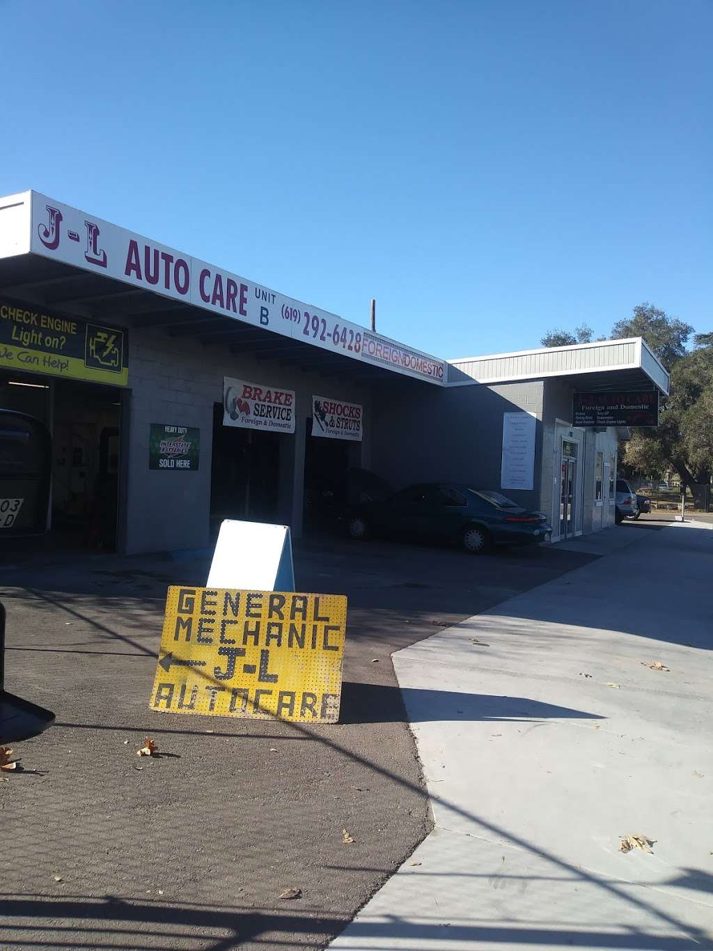 J L AUTO CARE | 11903 Woodside Ave unit b, Lakeside, CA 92040, USA | Phone: (619) 292-6428