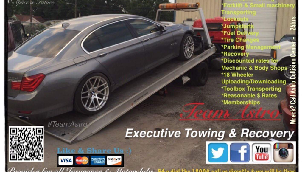 TeamAstro Executive Towing & Recovery | 2902, 428 W Gulf Bank Rd, Houston, TX 77037, USA | Phone: (281) 760-8159