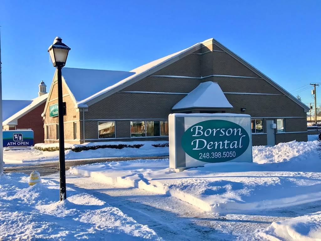 Borson Dental | 1865 Coolidge Hwy, Berkley, MI 48072, United States | Phone: (248) 494-4327