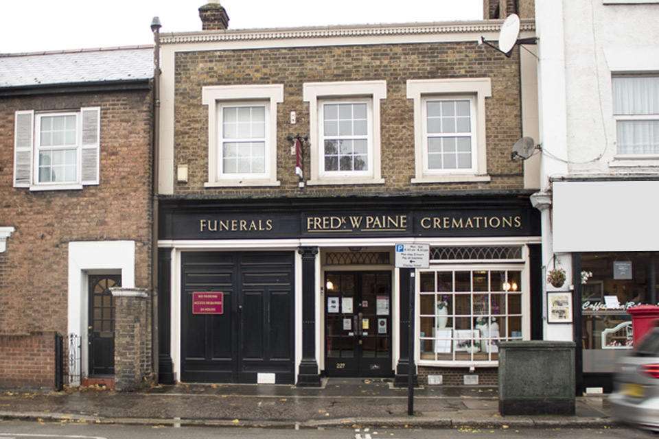 Frederick W Paine Funeral Directors | 227 Twickenham Rd, Isleworth TW7 6DH, UK | Phone: 020 8560 3975