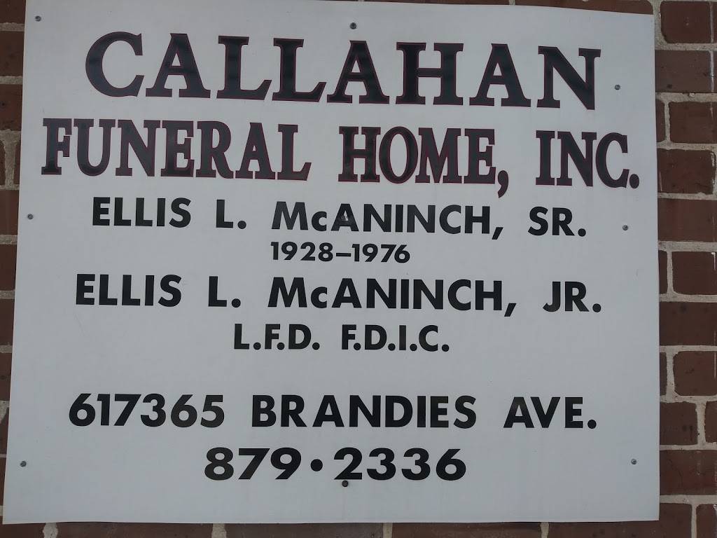 Callahan Funeral Home | 617365 N Brandies Ave, Callahan, FL 32011 | Phone: (904) 879-2336