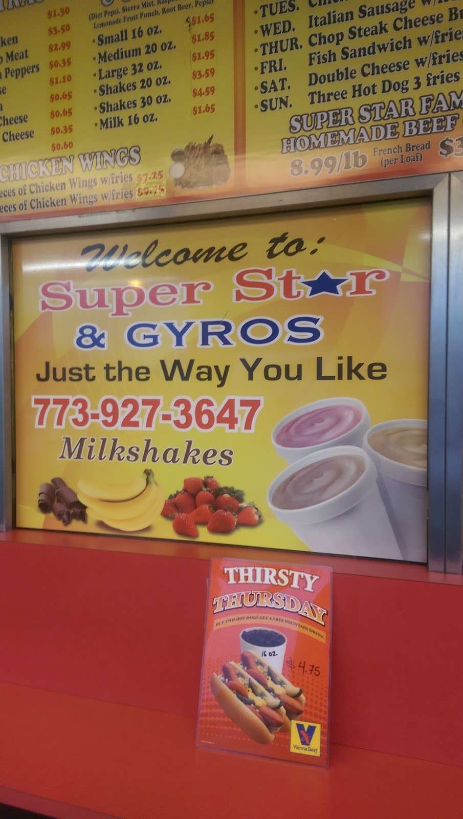 Super Star & Gyros | 1159 W 47th St, Chicago, IL 60609, USA | Phone: (773) 927-3647