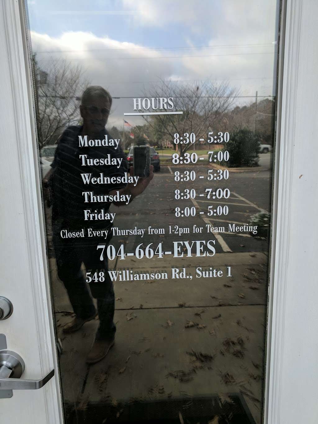 Lake Norman Eye Care | 548 Williamson Rd, Mooresville, NC 28117, USA | Phone: (704) 799-2233