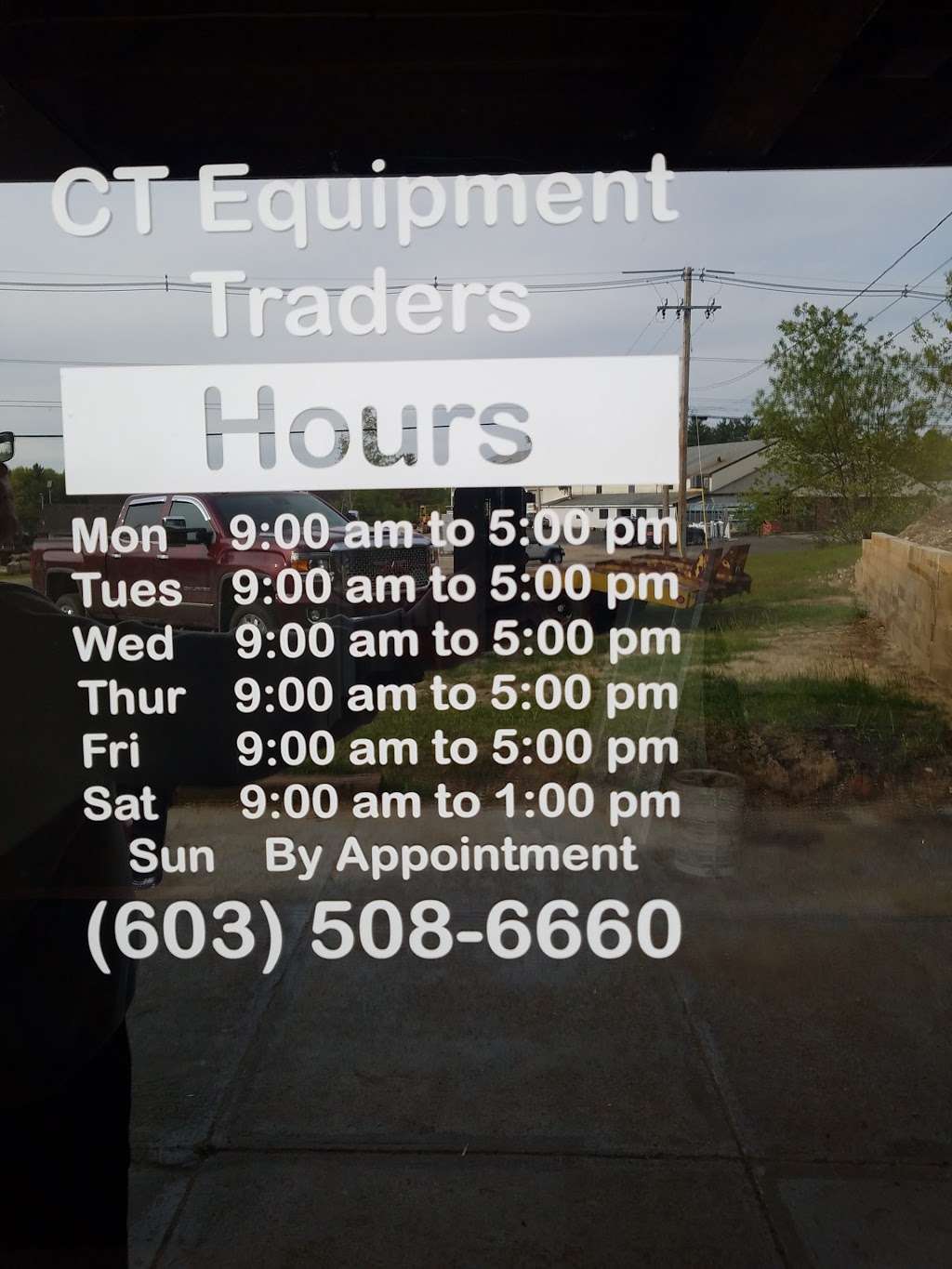 CT Equipment Traders | 91 Main St, Pelham, NH 03076, USA | Phone: (603) 508-6660