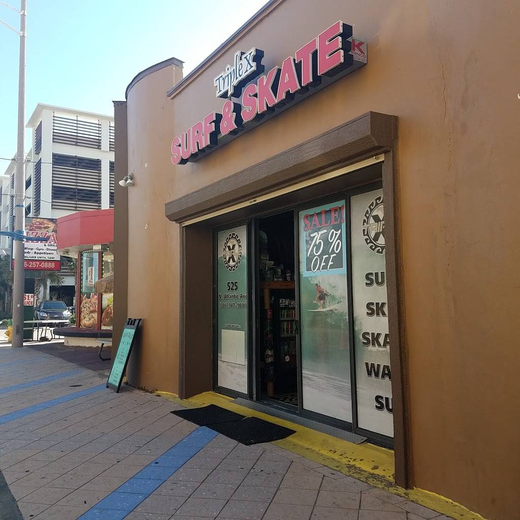 Triple X Surf & Skate | 525 N Atlantic Ave, Daytona Beach, FL 32118 | Phone: (386) 947-9800