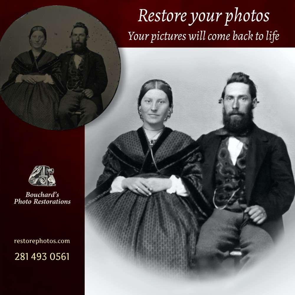 Bouchards Photo Restoration | 4520, 14927 La Costa Ln, Houston, TX 77079, USA | Phone: (281) 493-0561