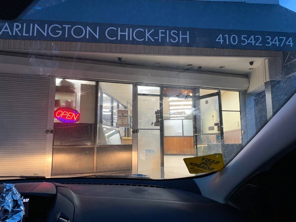 Arlington Chicken & Fish | 3527 Dolfield Ave, Baltimore, MD 21215, USA | Phone: (410) 542-3474