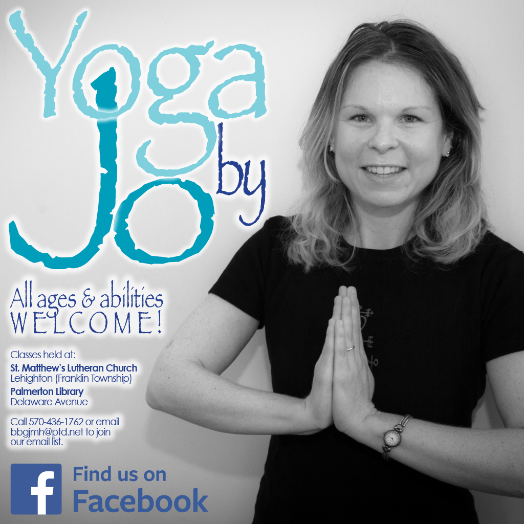 Yoga by Jo | 222 Church St, Lehighton, PA 18235, USA | Phone: (570) 436-1762