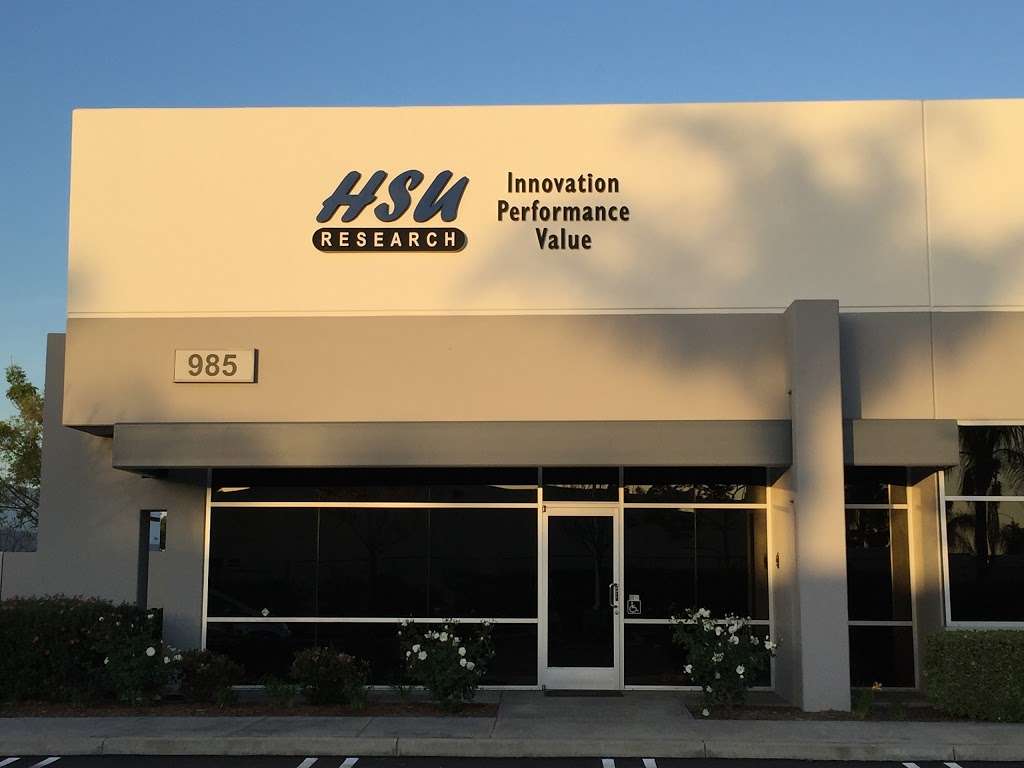 Hsu Research Inc | 2838, 985 N Shepard St, Anaheim, CA 92806, USA | Phone: (714) 666-9260