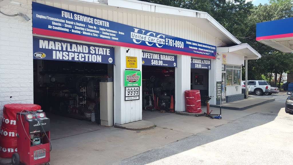 MD State Inspection United Car Care | 7408 Baltimore Annapolis Blvd, Glen Burnie, MD 21061, USA | Phone: (410) 761-0950