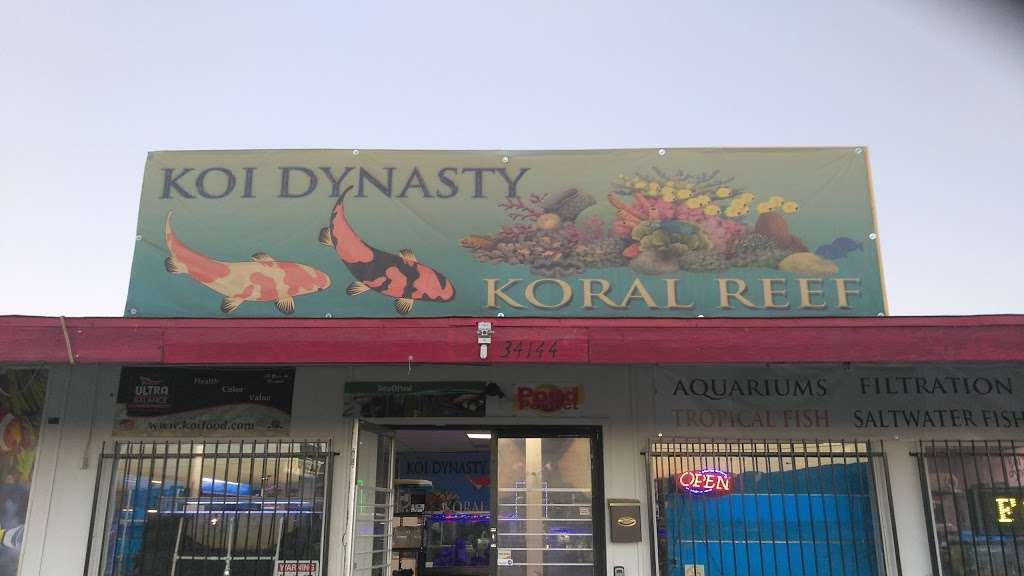 Koi Dynasty/Koral Reef | 12244 Pearblossom Hwy, Pearblossom, CA 93553, USA | Phone: (661) 944-9258